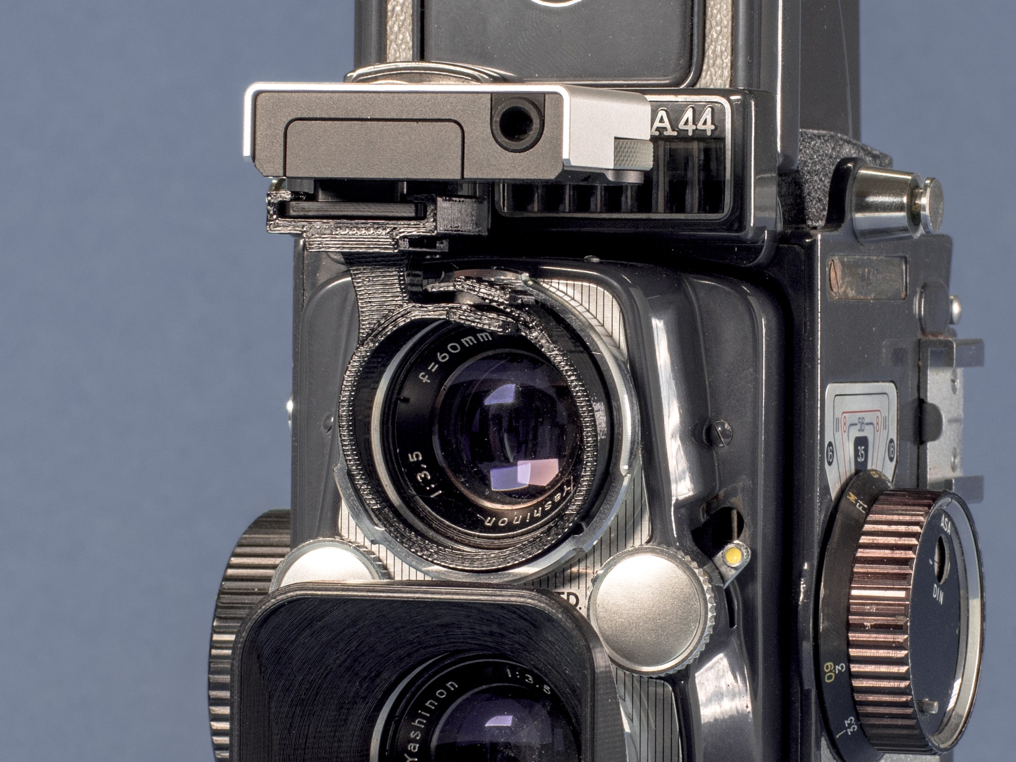 Rolleiflex bay1フラッシュ保持アームbay1UVフィルター付 Rollei ローライ フレックス二眼 bay1用 フラッシュ 保持アーム